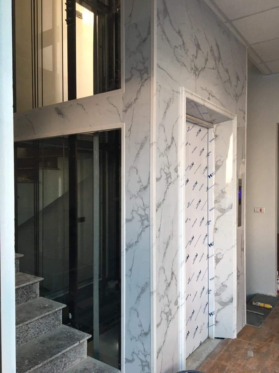 Công trình thang máy Chú Tính, An Khánh, Hà Nội